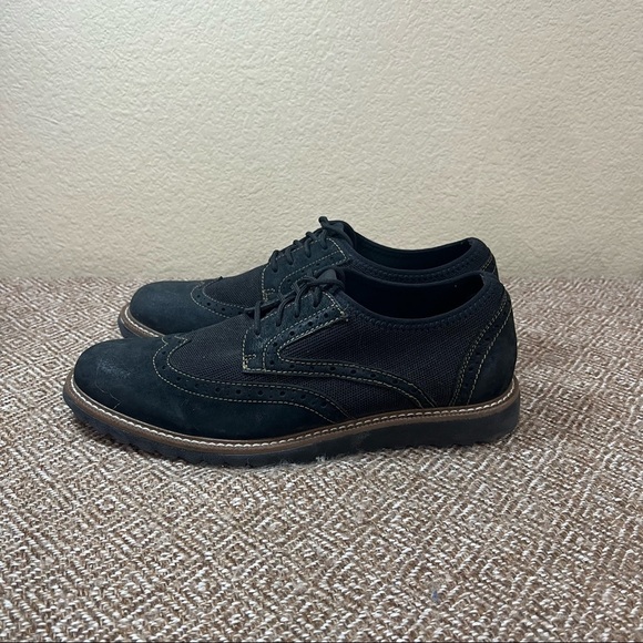 J. MURPHY BY JOHNSTON & MURPHY WINGTIP LACEUP OXFORD COMFORT SHOES SIZE 9.5 EUC - Picture 2 of 10